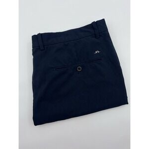 J Lindeberg Men's High Vent Golf Shorts Navy Blue Size 40 Inseam 10" Performance